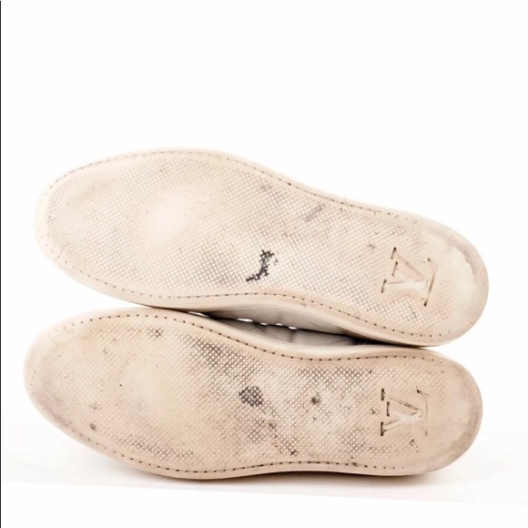 Distressed Louis Vuitton Fuselage Sneaker - Picture 3 of 3